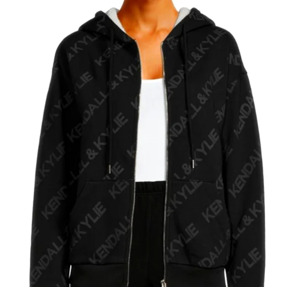 Kendall and kylie cheap jacket with hoodie